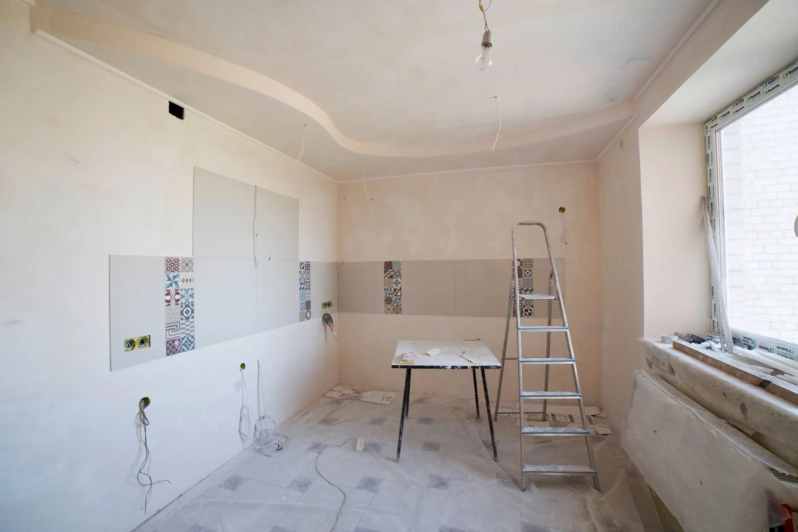 Kitchen under renovation
